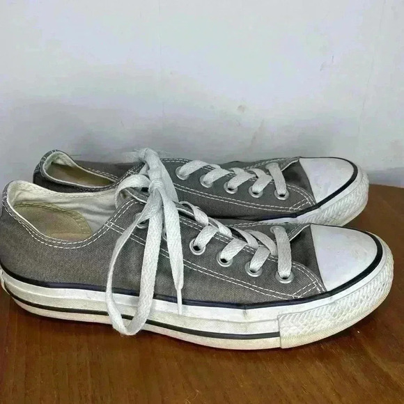 Converse All Star Chuck Taylor Gray Mems Size 5 Womens Size 7 - Picture 5 of 8